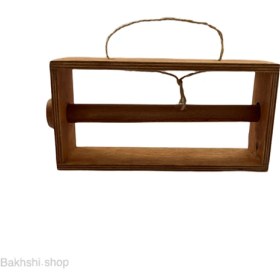 تصویر سلفون کش چوبی 