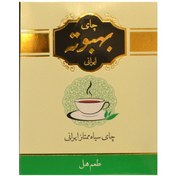تصویر چای سیاه بهبوته ایرانی با طعم هل 100 گرم 