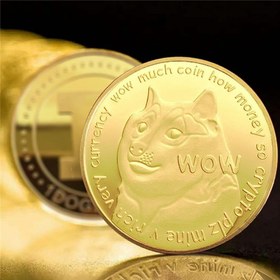 تصویر سکه یادبود دوج کوین dogecoin 