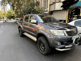 تصویر تویوتا هایلوکس دو کابین بلند مدل 2014 ا Toyota Hilux double cabin high manual Toyota Hilux double cabin high manual