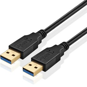 تصویر کابل لینک USB به USB دی نت USB 3.0 طول 1.5 متر 