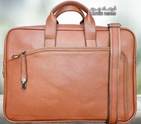 تصویر کیف اداری چرم طبیعی اسپرت کد9 