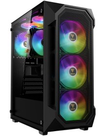 تصویر کیس گیمینگ نسلi3 14400f/RTX3080/H610/16G RAM/14 