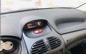 تصویر روکش داشبورد بابل کارپت مدل تافتینگ مناسب پژو ۲۰۶ 