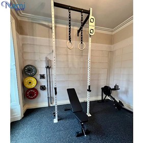 تصویر سازه کراس فیت تک دهنه دیواری Single wall crossfit structure NS1016 