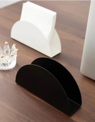 تصویر جا دستمالی فلزی نیم دایره ساور کد M 