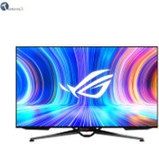 تصویر مانیتور گیمینگ 47.5 اینچ ایسوس ROG Swift OLED PG48UQ ASUS ROG Swift OLED PG48UQ 47.5 Inch 0.1ms 138Hz HDR Gaming Monitor