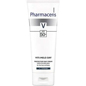 تصویر کرم ترمیم کننده فارماسریز VITILIGO VITI-MELO DAY SPF50 حجم 75 میلی لیتری 