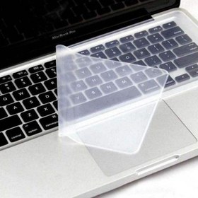 تصویر کاور ژله ای محافظ کیبورد لپ تاپ ۱۵.۶ اینچی Laptop keyboard jelly cover up to 15.6 inches