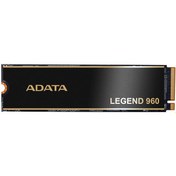 تصویر ADATA 4TB SSD Legend 960، NVMe PCIe Gen4 x 4 M.2 2280، سرعت تا 7400 مگابایت بر ثانیه، درایو حالت جامد داخلی برای PS5 با هیت سینک، بازی، محاسبات با عملکرد بالا، استقامت فوق العاده با NAND 3D - ارسال 15 الی 20 روز کاری 