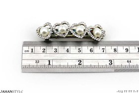 تصویر گل سر مرواریدی طرح قلب 