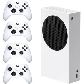 تصویر کنسول بازی مایکروسافت XBOX SERIES S | حافظه 512 گیگابایت همراه با سه دسته اضافه XBOX SERIES S 512 GB + 3 Extra controller