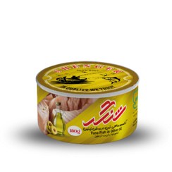 تصویر کنسرو ماهی تون در روغن زیتون 180گرم (بسته 6عددی) Canned tuna fish in olive oil 180g