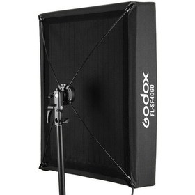 تصویر سافت ‌باکس و گرید FL-100 گودکس 60×40 سانتی متر | Godox Softbox with Grid for Flexible LED Panel FL100 