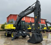 تصویر بیل مکانیکی سپاهان ماشین مدل SR210W-9 لاستیکی 