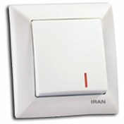 تصویر کلید تک پل ایران الکتریک مدل الیزه iran electric elizeh model