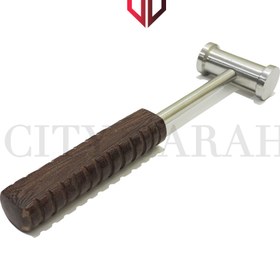 تصویر چکش دسته چوبی 250 گرمی 