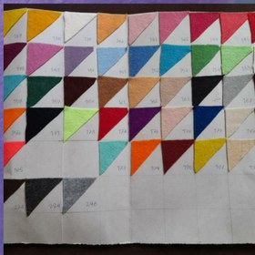 تصویر نمد دو مکیل رنگی کد 150 یاسی Two mil color felt
