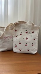 تصویر ساک خرید توت بگ آلبالویی 