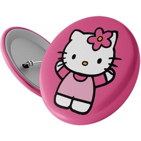 تصویر پیکسل سنجاقی kitty 