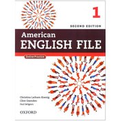 تصویر کتاب امریکن انگلیش فایل 1 ا American english file 1 American english file 1