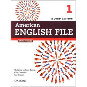 تصویر کتاب امریکن انگلیش فایل 1 ا American english file 1 American english file 1