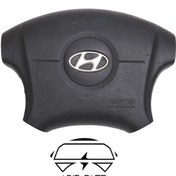 تصویر ایربگ فرمان هیوندای آوانته استوک 