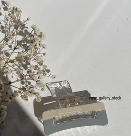 تصویر کلیپس موی مدل لونا فریم - کرم 