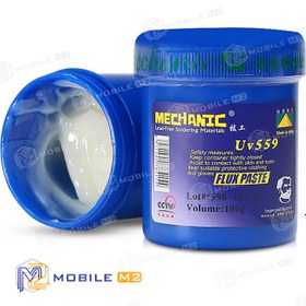 تصویر خمیر فلکس سرنگی مکانیک Mechanic UV559 MECHANIC UV559 flux paste