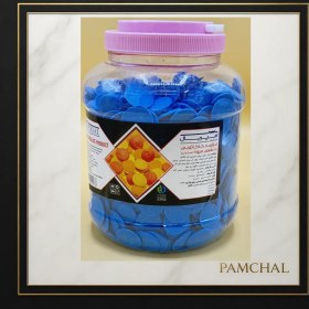 تصویر شکلات سکه ای آبی طعم بلوبری - 250 گرم 