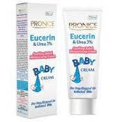 تصویر کرم نرم کننده پوست کودکان حاوی اوره و اوسرین 3درصد 100 میل پرونایس Pronice Moisturizing Baby Cream Eucerin And Urea 3%