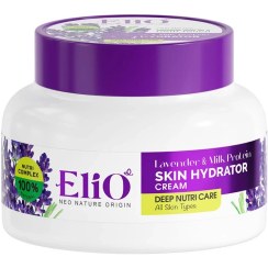 تصویر کرم مرطوب کننده مدل Lavender حجم 200 میلی لیتر اِلیو Elio Lavender Hydration Cream 200 ml