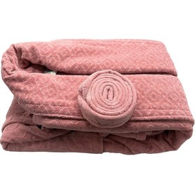 تصویر حوله حمام ماندگار مدل پالتویی سایز125 کد 19112 