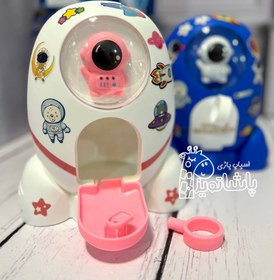 تصویر قلک طرح فضانورد 