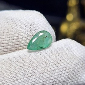 تصویر نگین سنگ زمرد معدنی زامبیا کد S3661 