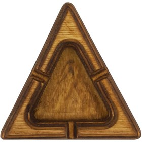 تصویر زیر سیگاری مثلث کوچک 