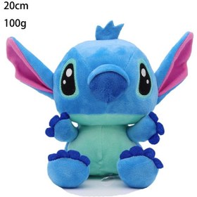تصویر عروسک پولیشی استیچ - کلکسیون جاکلیدی لیلو و استیچ برند generic Stitch Plush Toy - Lilo u0026 Stitch Keychain Collection Premium Doll