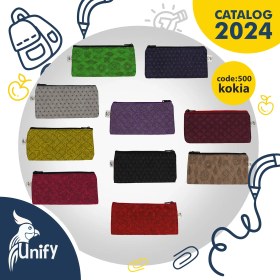 تصویر پوشه زیپ‌ دار ملخی کلین کد 500 