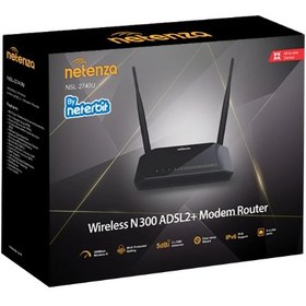 تصویر مودم روتر +ADSL2 نتنزا 2740U 