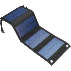 تصویر پنل خورشیدی تاشو مخصوص کوله پشتی 20 وات 20w Backpack Solar Panel