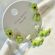 تصویر پک گوشواره عروسکی دخترانه - شماره 