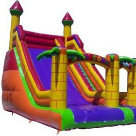 تصویر سرسره پنج قلعه طرح نخل 