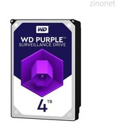 تصویر هارد دیسک اینترنال وسترن دیجیتال Purple WD40EJRX ظرفیت 4 ترابایت 