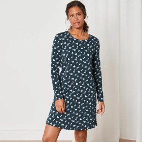 تصویر پیراهن راحتی سرمه ای زنانه چیبو 