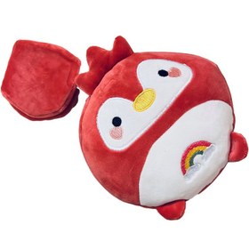 تصویر بالش سفری مدل پنگوئن کد JIMI110 به همراه چشم بند - سبز 