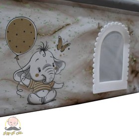 تصویر گهواره نوزاد شادی 