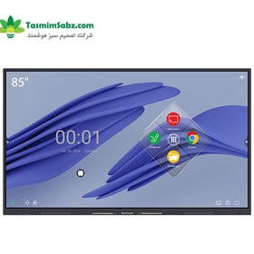 تصویر اسمارت برد ۸۵ اینچ سی تاچ (Smart Board) مدل STH-851100PRO 