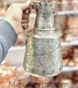 تصویر مشربه مسی قلمزنی دستساز 