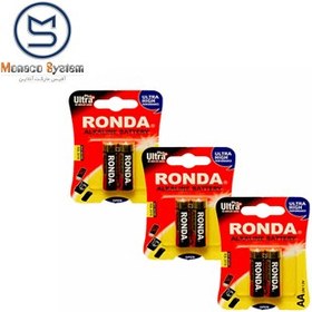 تصویر باتری نیم قلمی روندا مدل Ultra Plus Alkaline بسته 2 عددی ا Ronda Ultra Plus Alkaline AAA Battery Pack Of 2 Ronda Ultra Plus Alkaline AAA Battery Pack Of 2