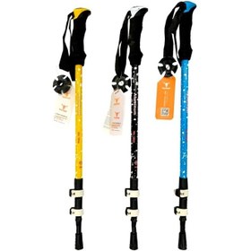 تصویر عصا کله گاوی برفی دسته اسفنجی Pekynew Snow Trekking Pole with Foam Handle